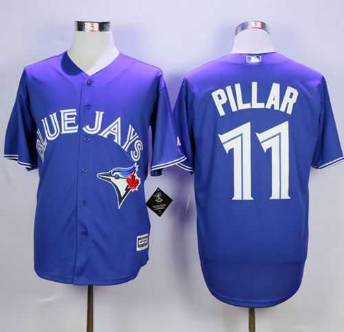 Majestic Toronto Blue Jays #11 Kevin Pillar Blue New Cool Base Stitched MLB Jerseys,We sell and wholesale Majestic Toronto Blue Jays #11 Kevin Pillar Blue New Cool Base Stitched MLB Jerseys on line form chian!