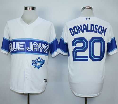 Majestic Toronto Blue Jays #20 Josh Donaldson White Exclusive New Cool Base Stitched MLB Jerseys,We sell and wholesale Majestic Toronto Blue Jays #20 Josh Donaldson White Exclusive New Cool Base Stitched MLB Jerseys on line form chian!