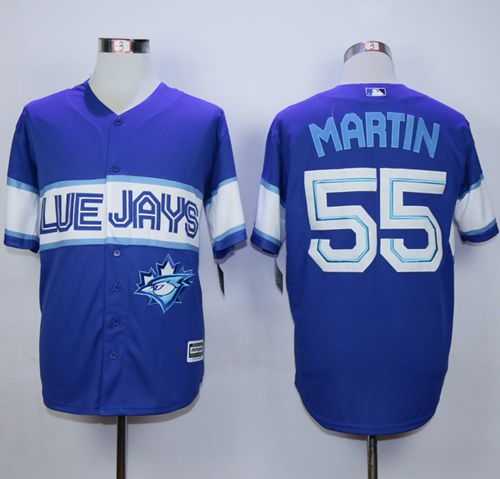 Majestic Toronto Blue Jays #55 Russell Martin Blue Exclusive New Cool Base Stitched MLB Jerseys,We sell and wholesale Majestic Toronto Blue Jays #55 Russell Martin Blue Exclusive New Cool Base Stitched MLB Jerseys on line form chian!