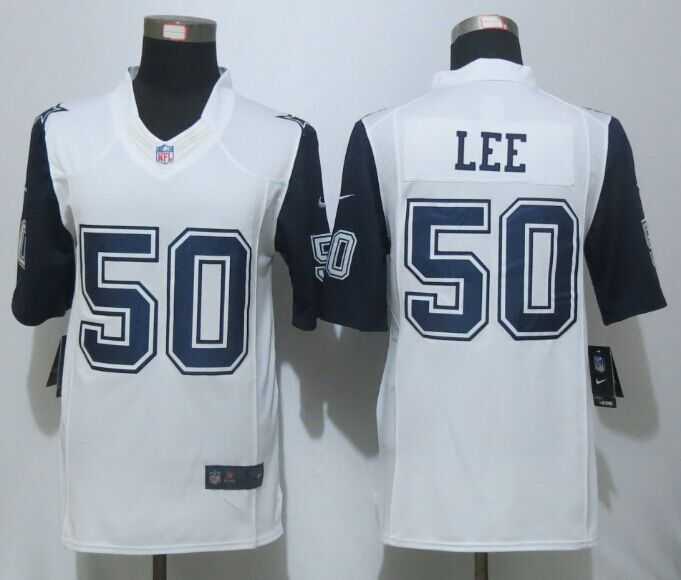Nike Limited Dallas Cowboys #50 Lee White Men's Stitched Rush Jerseys,We sell and wholesale Nike Limited Dallas Cowboys #50 Lee White Men's Stitched Rush Jerseys on line form chian!