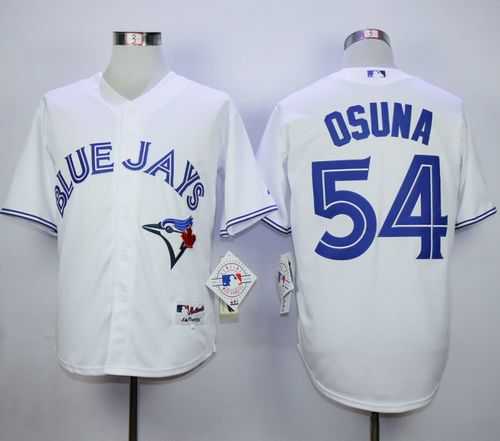 Toronto Blue Jays #54 Roberto Osuna White Cool Base Stitched MLB Jerseys,We sell and wholesale Toronto Blue Jays #54 Roberto Osuna White Cool Base Stitched MLB Jerseys on line form chian!