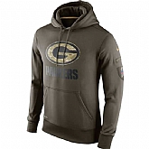 Men Green Bay Packers Blank Salute to Service Green Nike NFL Hoody,baseball caps,new era cap wholesale,wholesale hats