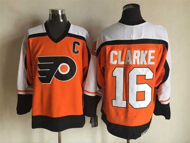 Philadelphia Flyers #16 Bobby Clarke Orange CCM Throwback Stitched Jerseys,We sell and wholesale Philadelphia Flyers #16 Bobby Clarke Orange CCM Throwback Stitched Jerseys on line form chian!