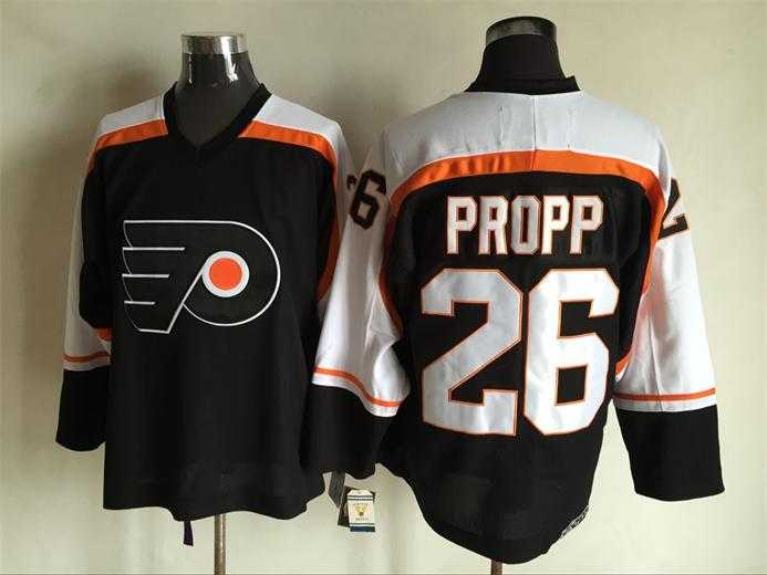 Philadelphia Flyers #26 Brian Propp Black CCM Throwback Stitched Jerseys,We sell and wholesale Philadelphia Flyers #26 Brian Propp Black CCM Throwback Stitched Jerseys on line form chian!