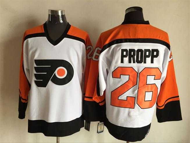 Philadelphia Flyers #26 Brian Propp White CCM Throwback Stitched Jerseys,We sell and wholesale Philadelphia Flyers #26 Brian Propp White CCM Throwback Stitched Jerseys on line form chian!