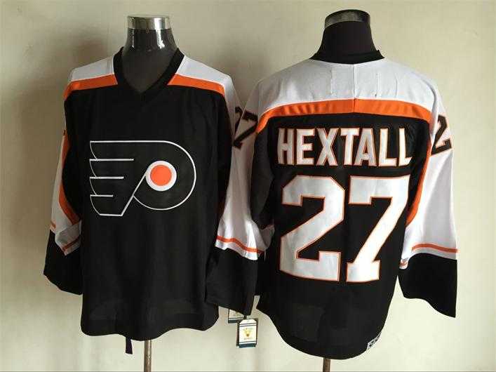 Philadelphia Flyers #27 Ron Hextall Black CCM Throwback Stitched Jerseys,We sell and wholesale Philadelphia Flyers #27 Ron Hextall Black CCM Throwback Stitched Jerseys on line form chian!