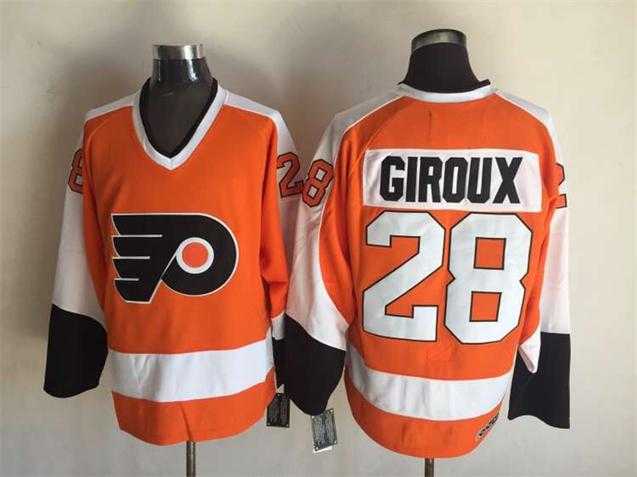 Philadelphia Flyers #28 Claude Giroux Orange CCM Throwback Stitched Jerseys,We sell and wholesale Philadelphia Flyers #28 Claude Giroux Orange CCM Throwback Stitched Jerseys on line form chian!