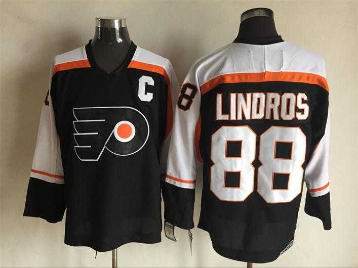 Philadelphia Flyers #88 Eric Lindros Black CCM Throwback Stitched Jerseys,We sell and wholesale Philadelphia Flyers #88 Eric Lindros Black CCM Throwback Stitched Jerseys on line form chian!