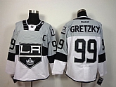Los Angeles Kings #99 Wayne Gretzky 2015 Stadium Series Gray-White Jerseys,baseball caps,new era cap wholesale,wholesale hats
