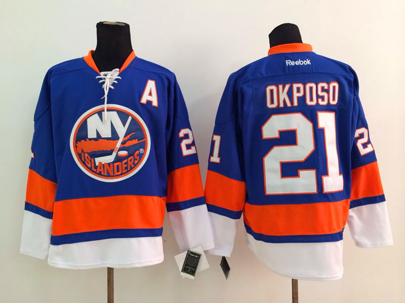 New York Islanders #21 Kyle Okposo Light Blue Jerseys,We sell and wholesale New York Islanders #21 Kyle Okposo Light Blue Jerseys on line form chian!