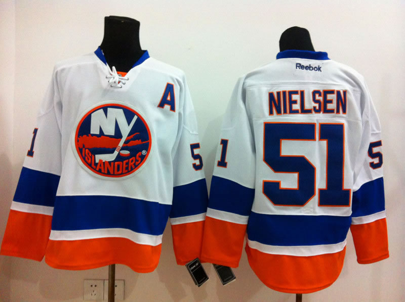New York Islanders #51 Frans Nielsen White Jerseys,We sell and wholesale New York Islanders #51 Frans Nielsen White Jerseys on line form chian!