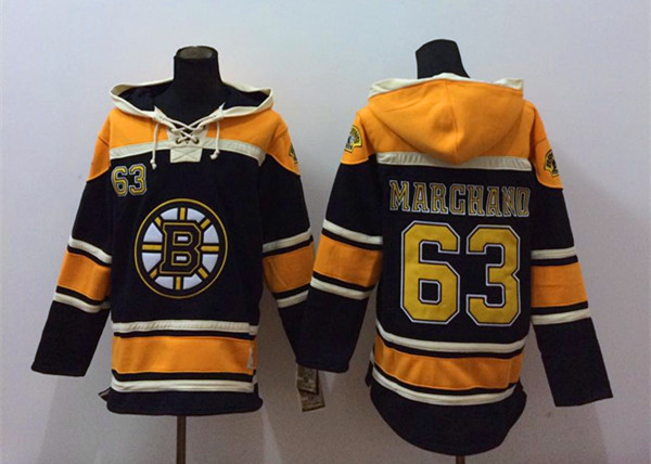 Boston Bruins #63 Brad Marchand Black Hoodie,We sell and wholesale Boston Bruins #63 Brad Marchand Black Hoodie on line form chian!