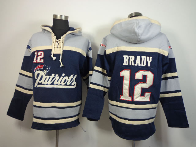 New England Patriots #12 Tom Brady Navy Blue Hoodie,We sell and wholesale New England Patriots #12 Tom Brady Navy Blue Hoodie on line form chian!
