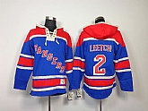 New York Rangers #2 Brian Leetch Light Blue Hoodie,baseball caps,new era cap wholesale,wholesale hats