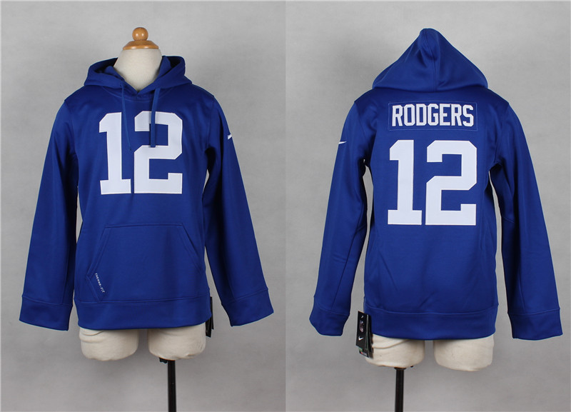 Youth Nike Green Bay Packers #12 Aaron Rodgers Blue Kids Hoody,We sell and wholesale Youth Nike Green Bay Packers #12 Aaron Rodgers Blue Kids Hoody on line form chian!