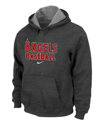 Anaheim Angels Pullover Hoodie D.Grey,We sell and wholesale Anaheim Angels Pullover Hoodie D.Grey on line form chian!