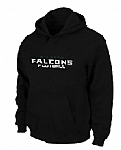 Atlanta Falcons Authentic font Pullover Hoodie Black,baseball caps,new era cap wholesale,wholesale hats