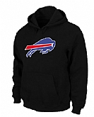 Buffalo Bills Logo Pullover Hoodie Black,baseball caps,new era cap wholesale,wholesale hats