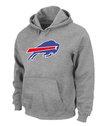 Buffalo Bills Logo Pullover Hoodie Grey,We sell and wholesale Buffalo Bills Logo Pullover Hoodie Grey on line form chian!