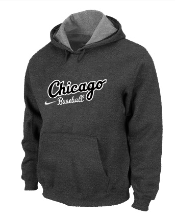 Chicago White Sox Pullover Hoodie D.GREY,We sell and wholesale Chicago White Sox Pullover Hoodie D.GREY on line form chian!
