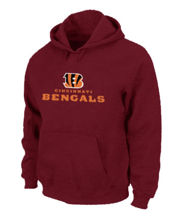 Cincinnati Bengals Authentic Logo Pullover Hoodie Red,We sell and wholesale Cincinnati Bengals Authentic Logo Pullover Hoodie Red on line form chian!