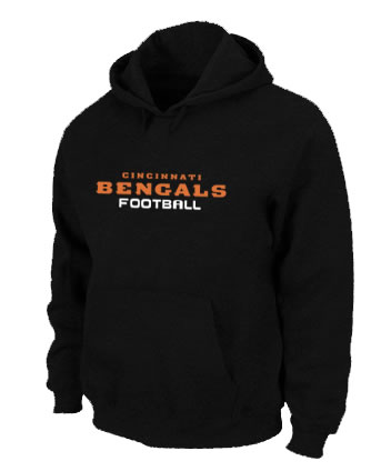 Cincinnati Bengals Authentic font Pullover Hoodie Black,We sell and wholesale Cincinnati Bengals Authentic font Pullover Hoodie Black on line form chian!