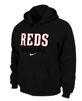 Cincinnati Reds Pullover Hoodie Black,We sell and wholesale Cincinnati Reds Pullover Hoodie Black on line form chian!