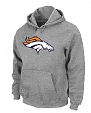 Denver Broncos Logo Pullover Hoodie Grey,baseball caps,new era cap wholesale,wholesale hats