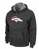 Denver Broncos Logo Pullover Hoodie Navy Grey,baseball caps,new era cap wholesale,wholesale hats