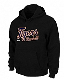 Detroit Tigers Pullover Hoodie Black,baseball caps,new era cap wholesale,wholesale hats