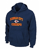 Kansas City Chiefs Heart x26 Soul Pullover Hoodie Navy Blue,baseball caps,new era cap wholesale,wholesale hats