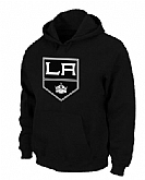 Los Angeles Kings Big x26 Tall Logo Pullover Hoodie Black,baseball caps,new era cap wholesale,wholesale hats