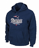 New England Patriots Critical Victory Pullover Hoodie D.Blue,baseball caps,new era cap wholesale,wholesale hats