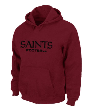 New Orleans Saints Authentic font Pullover Hoodie Red,We sell and wholesale New Orleans Saints Authentic font Pullover Hoodie Red on line form chian!