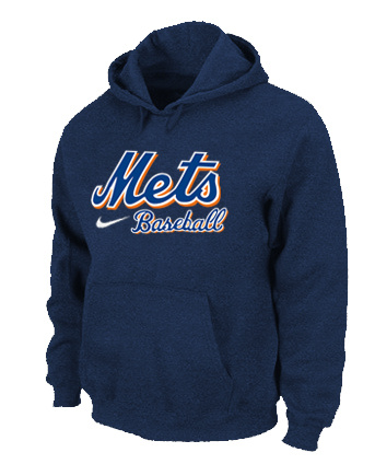 New York Mets Pullover Hoodie D.Blue,We sell and wholesale New York Mets Pullover Hoodie D.Blue on line form chian!