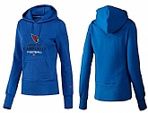 Nike Arizona Cardinals Team Logo Blue Women Pullover Hoodies (5),baseball caps,new era cap wholesale,wholesale hats