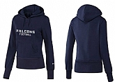 Nike Atlanta Falcons Team Logo D.Blue Women Pullover Hoodies (1),baseball caps,new era cap wholesale,wholesale hats