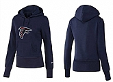 Nike Atlanta Falcons Team Logo D.Blue Women Pullover Hoodies (2),baseball caps,new era cap wholesale,wholesale hats