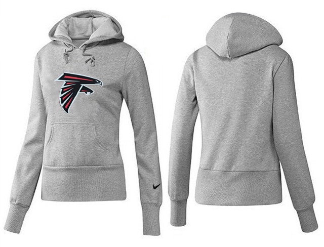 Nike Atlanta Falcons Team Logo Gray Women Pullover Hoodies (1),We sell and wholesale Nike Atlanta Falcons Team Logo Gray Women Pullover Hoodies (1) on line form chian!
