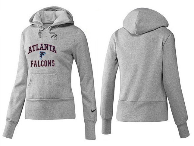 Nike Atlanta Falcons Team Logo Gray Women Pullover Hoodies (2),We sell and wholesale Nike Atlanta Falcons Team Logo Gray Women Pullover Hoodies (2) on line form chian!