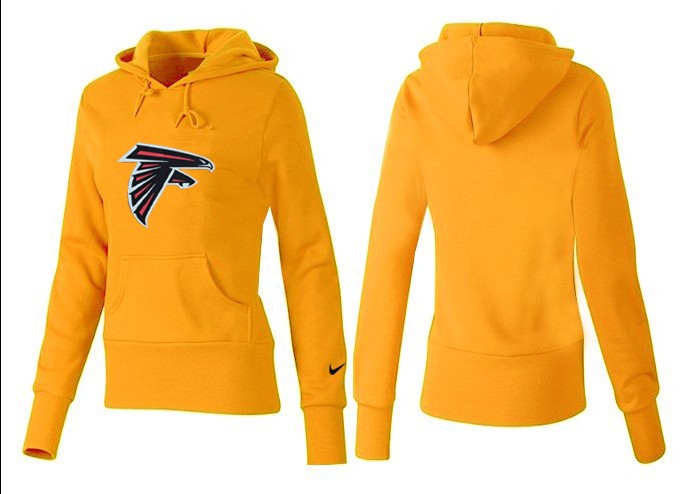 Nike Atlanta Falcons Team Logo Yellow Women Pullover Hoodies (2),We sell and wholesale Nike Atlanta Falcons Team Logo Yellow Women Pullover Hoodies (2) on line form chian!