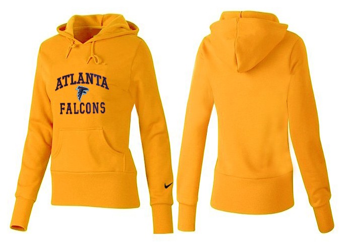 Nike Atlanta Falcons Team Logo Yellow Women Pullover Hoodies (3),We sell and wholesale Nike Atlanta Falcons Team Logo Yellow Women Pullover Hoodies (3) on line form chian!