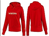 Nike Baltimore Ravens Team Logo Red Women Pullover Hoodies (2),baseball caps,new era cap wholesale,wholesale hats