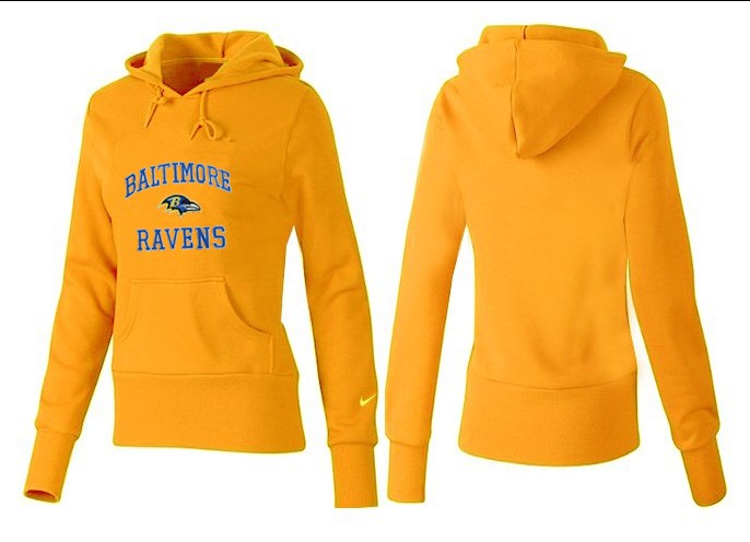 Nike Baltimore Ravens Team Logo Yellow Women Pullover Hoodies (3),We sell and wholesale Nike Baltimore Ravens Team Logo Yellow Women Pullover Hoodies (3) on line form chian!