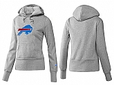 Nike Buffalo Bills Team Logo Gray Women Pullover Hoodies (1),baseball caps,new era cap wholesale,wholesale hats
