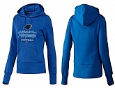 Nike Carolina Panthers Team Logo Blue Women Pullover Hoodies (4)