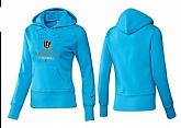 Nike Cincinnati Bengals Team Logo L.Blue Women Pullover Hoodies (4),baseball caps,new era cap wholesale,wholesale hats