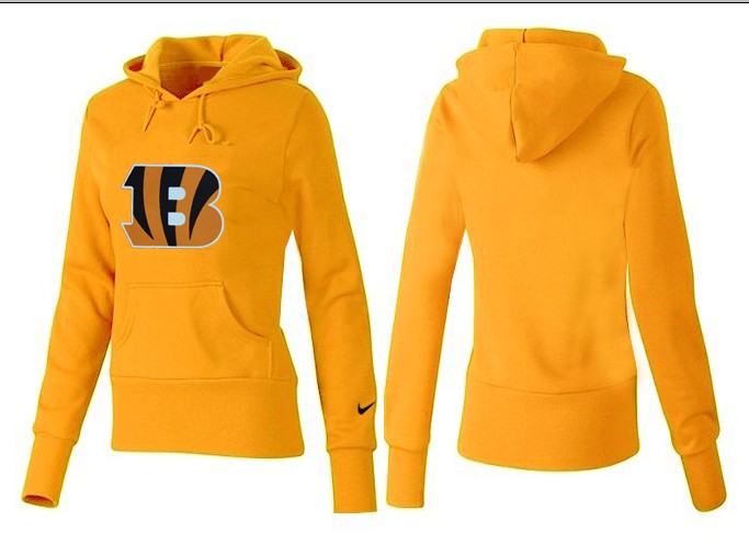 Nike Cincinnati Bengals Team Logo Yellow Women Pullover Hoodies (1),We sell and wholesale Nike Cincinnati Bengals Team Logo Yellow Women Pullover Hoodies (1) on line form chian!