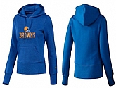 Nike Cleveland Browns Team Logo Blue Women Pullover Hoodies (2),baseball caps,new era cap wholesale,wholesale hats