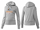 Nike Denver Broncos Team Logo Gray Women Pullover Hoodies (1),baseball caps,new era cap wholesale,wholesale hats